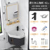 Triangle Space Aluminum Bathroom Vanity Sink Combo