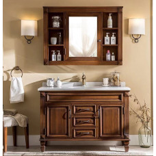 Ceramic Integrated Bathroom Vanity American Solid Oak Washbasin Cabinet Ceramic Integrated Bathroom Vanity American Solid Oak Washbasin Cabinet
