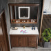 New Chinese Oak Bathroom Vanity Sink Combo New Chinese Oak Bathroom Vanity Sink Combo