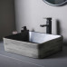 Black Ceramic Basin Vintage Washbasin Bathroom Sink Facewash Basin Balcony Water Basin Outdoor Basin Black Ceramic Basin Vintage Washbasin Bathroom Sink Facewash Basin Balcony Water Basin Outdoor Basin