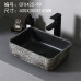 Black Ceramic Basin Vintage Washbasin Bathroom Sink Facewash Basin Balcony Water Basin Outdoor Basin Black Ceramic Basin Vintage Washbasin Bathroom Sink Facewash Basin Balcony Water Basin Outdoor Basin