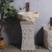 Outdoor Courtyard Stone Handwashing Basin Granite Pillar Face Washing Basin