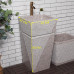 Outdoor Courtyard Stone Handwashing Basin Granite Pillar Face Washing Basin