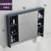 Nordic Bathroom Cabinet Mirror Combination