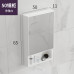 Nordic Bathroom Cabinet Mirror Combination