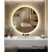 Circular LED Smart Bathroom Mirrors with Lights Fogproof Illuminated Wall Mounted Mirrors Circular LED Smart Bathroom Mirrors with Lights Fogproof Illuminated Wall Mounted Mirrors