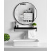 Nordic Minimalist Bathroom Mirror and Shelf Nordic Minimalist Bathroom Mirror and Shelf
