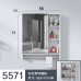 Space Aluminum Bathroom Cabinet Mirror Cabinet Combination Washroom Storage Box Mirror Box Bathroom Wall Mounted Storage Mirror
