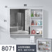 Space Aluminum Bathroom Cabinet Mirror Cabinet Combination Washroom Storage Box Mirror Box Bathroom Wall Mounted Storage Mirror