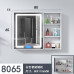 Space Aluminum Bathroom Cabinet Mirror Cabinet Combination Washroom Storage Box Mirror Box Bathroom Wall Mounted Storage Mirror