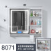 Space Aluminum Bathroom Cabinet Mirror Cabinet Combination Washroom Storage Box Mirror Box Bathroom Wall Mounted Storage Mirror