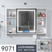 Space Aluminum Bathroom Cabinet Mirror Cabinet Combination Washroom Storage Box Mirror Box Bathroom Wall Mounted Storage Mirror