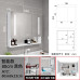 Space Aluminum Smart Bathroom Cabinet Mirror Storage Wall Mounted Shelves Mirror Box