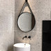 Nordic Bathroom WallMounted Circular Mirror