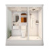 Integrated Bathroom Shower Enclosure Toilet Glass Partition Rural Bathing Room Integrated Bathroom Shower Enclosure Toilet Glass Partition Rural Bathing Room