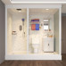 Integrated Glass Shower Room for Home Bathroom Separated DryWet Integrated Glass Shower Room for Home Bathroom Separated DryWet
