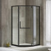 Diamond Shaped Wet Dry Separated Bathroom Glass Partition with Changhong Glass Diamond Shaped Wet Dry Separated Bathroom Glass Partition with Changhong Glass