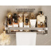 Bathroom Shelves No Drilling