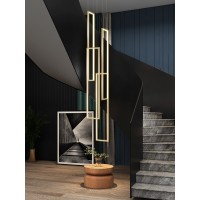 Loft Apartment Hall Stairway Chandelier Nordic Creative Luxury Villa Modern Simple Living Room Pendant Lamp