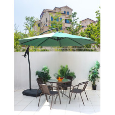 Outdoor Patio Lounge Set Umbrella