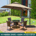 Outdoor Patio Lounge Set