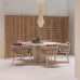 Nordic Outdoor Table Chair Patio Villa Garden Balcony Furniture Set