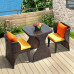 Outdoor Patio Balcony Table Chair Sets