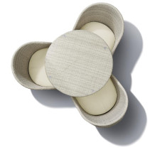 Outdoor Patio Umbrella Table Chairs Set