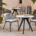 Outdoor Leisure Table Chair Balcony Minimalist Modern Waterproof Sunscreen Hotel Garden Villa Courtyard Rattan Chair Outdoor Leisure Table Chair Balcony Minimalist Modern Waterproof Sunscreen Hotel Garden Villa Courtyard Rattan Chair