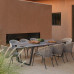 Outdoor Leisure Table Chair Balcony Minimalist Modern Waterproof Sunscreen Hotel Garden Villa Courtyard Rattan Chair Outdoor Leisure Table Chair Balcony Minimalist Modern Waterproof Sunscreen Hotel Garden Villa Courtyard Rattan Chair