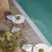 Outdoor Leisure Table Chair Balcony Minimalist Modern Waterproof Sunscreen Hotel Garden Villa Courtyard Rattan Chair Outdoor Leisure Table Chair Balcony Minimalist Modern Waterproof Sunscreen Hotel Garden Villa Courtyard Rattan Chair