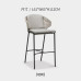 Outdoor Leisure Table Chair Balcony Minimalist Modern Waterproof Sunscreen Hotel Garden Villa Courtyard Rattan Chair Outdoor Leisure Table Chair Balcony Minimalist Modern Waterproof Sunscreen Hotel Garden Villa Courtyard Rattan Chair