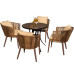 Outdoor Table Chair Set Garden Patio Yard
