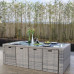 Outdoor Patio Rattan Table Chairs Set