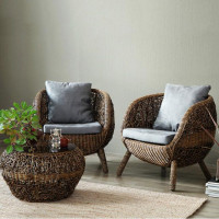 Leisure Rattan Table And Chairs Combination