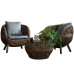 Leisure Rattan Table And Chairs Combination