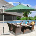 Outdoor Patio Furniture Garden Chair Suite Rattan Lounge Chair Five or Seven Piece Set Combination