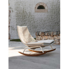 Nordic Balcony Lounging Chair Table Set