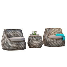 Outdoor Wicker Balcony Set