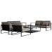 Aluminum Alloy Outdoor Rattan Sofa Set