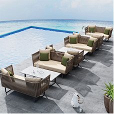Outdoor Rattan Sofa Set