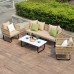 Outdoor Rattan Sofa Set for Patio Relaxation Outdoor Rattan Sofa Set for Patio Relaxation