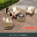 Outdoor Rattan Sofa Set for Patio Relaxation Outdoor Rattan Sofa Set for Patio Relaxation