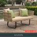 Outdoor Rattan Sofa Set for Patio Relaxation Outdoor Rattan Sofa Set for Patio Relaxation