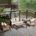 New Chinese Style Wicker Sofa Outdoor Chair Villa Garden Commercial Street Courtyard Rattan Sofa Combination Furniture New Chinese Style Wicker Sofa Outdoor Chair Villa Garden Commercial Street Courtyard Rattan Sofa Combination Furniture