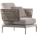 Outdoor Rattan Sofa Patio Living Room Rainproof Sunproof Hotel Villa Garden Terrace Corner Nordic Home Furniture Combination