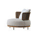 Outdoor Leisure Lounge Garden Teak High End Villa Single Multiple Rattan Chairs Open Garden Rattan Furniture Set Outdoor Leisure Lounge Garden Teak High End Villa Single Multiple Rattan Chairs Open Garden Rattan Furniture Set