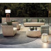 Scandinavian Outdoor Rattan Lounge Chair Sun Protection Waterproof Leisure Furniture Scandinavian Outdoor Rattan Lounge Chair Sun Protection Waterproof Leisure Furniture