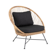 Nordic Outdoor Furniture BB Patio Single Rattan Armchair Garden Rattan Chair Waterproof Table Chair Nordic Outdoor Furniture BB Patio Single Rattan Armchair Garden Rattan Chair Waterproof Table Chair