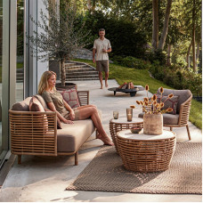 Metal Frame Outdoor Rattan Sofa Set Metal Frame Outdoor Rattan Sofa Set